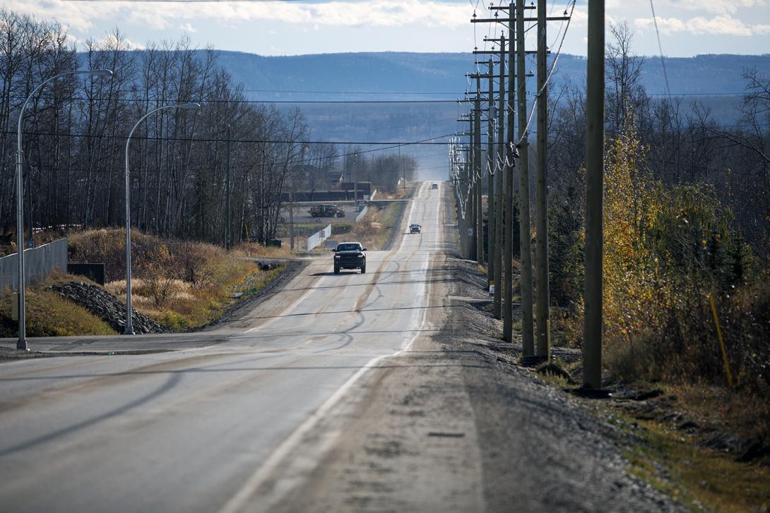 Completed upgrades to Old Fort Road | October 2017