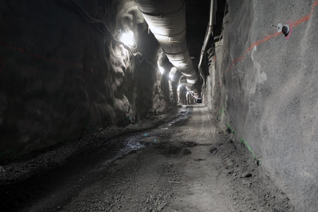 Drainage tunnel on the south bank | March 2018