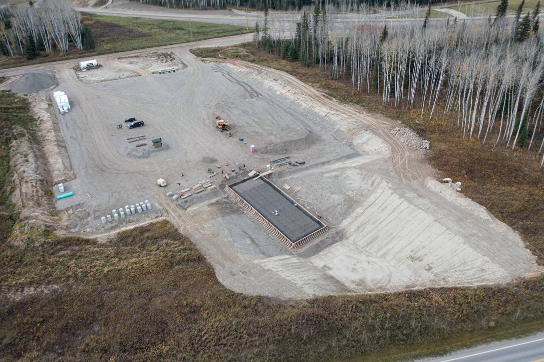 The future Lynx Creek boat launch site, facing north. | October 2022