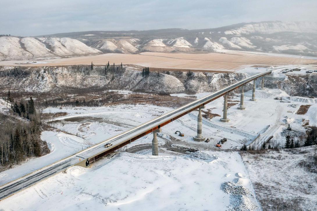 The new Cache Creek Bridge on Highway 29 opened to traffic on December 1, 2022. | December 2022
