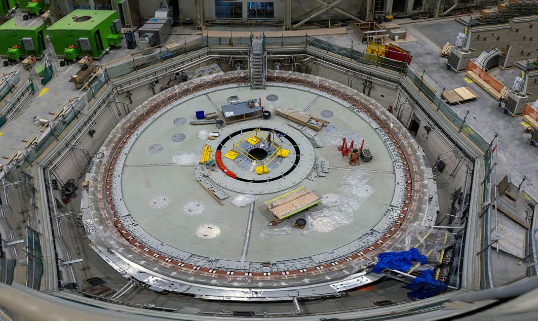 The stator and rotor have been installed for the unit 3 generator. | December 2023