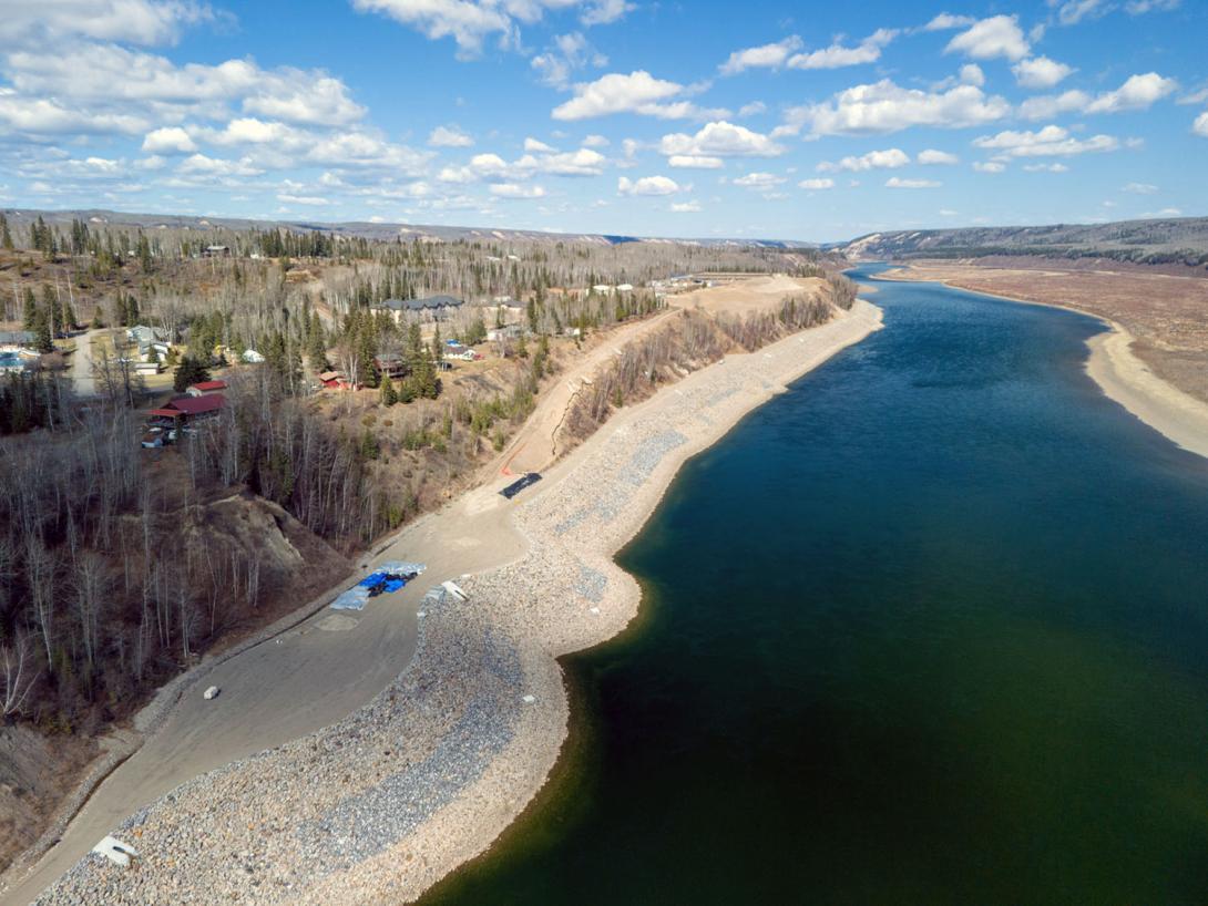 Construction will begin in May to complete road work and the day use area at DA Thomas Road in Hudson’s Hope.