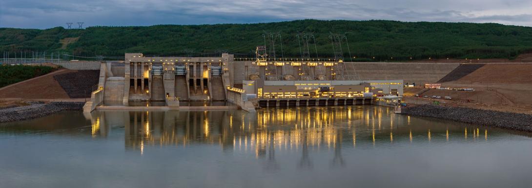 The Site C generating station. | July 2025