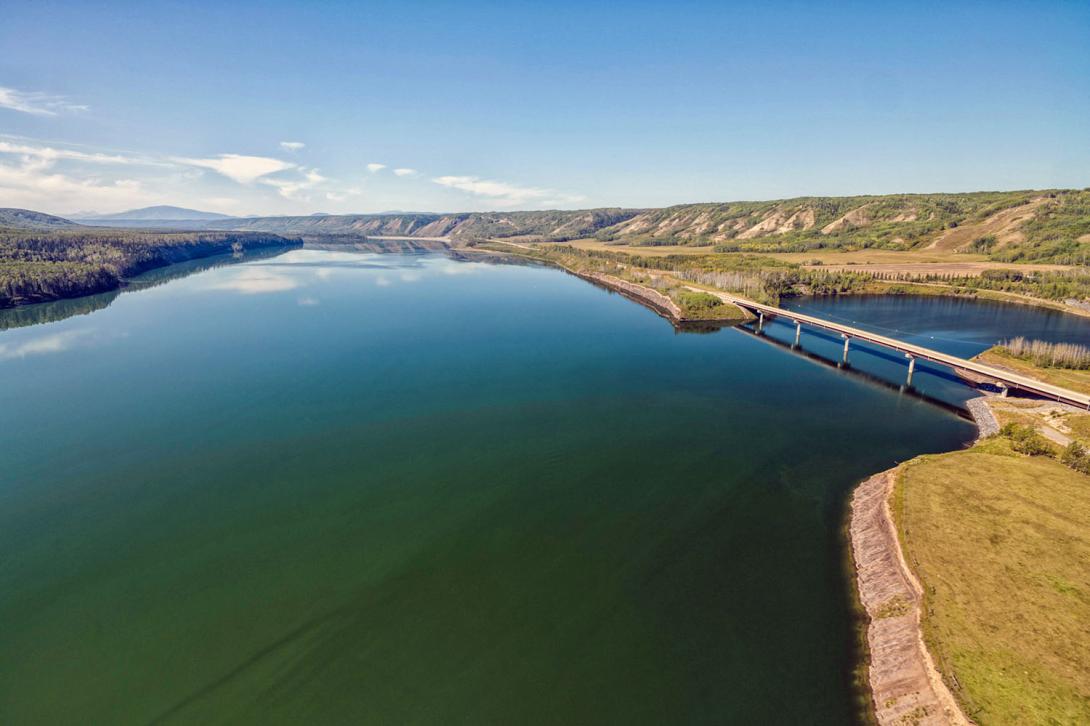 The Farrell Creek bridge on Highway 29. | August 2025