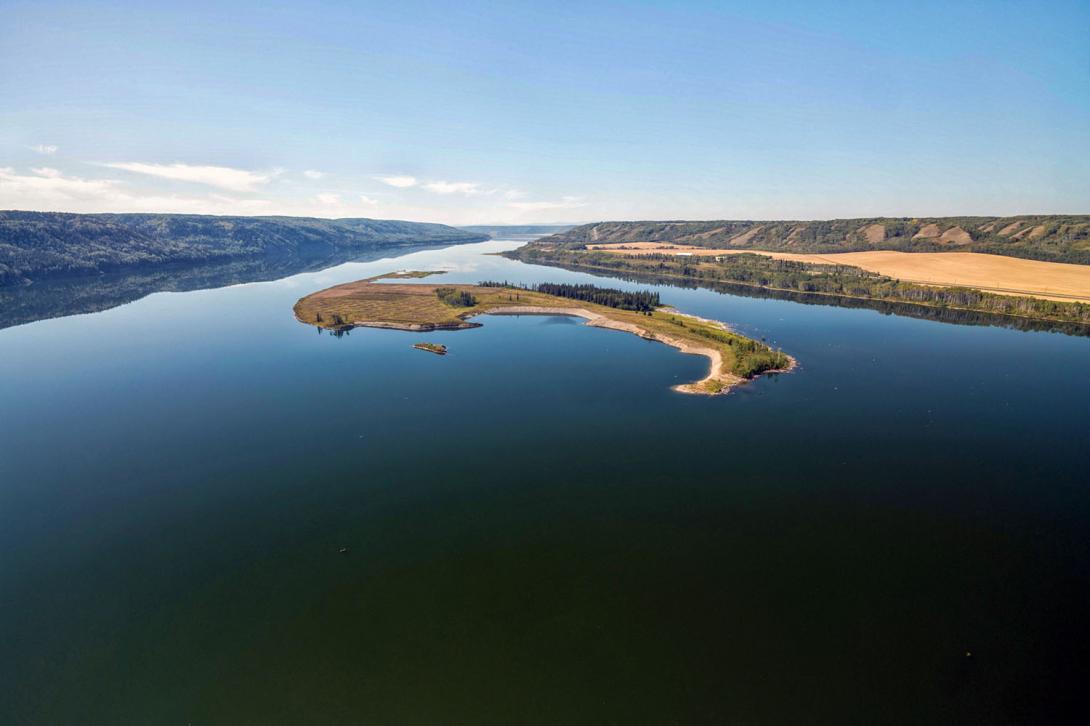 Peace View Island near Cache Creek. | August 2025